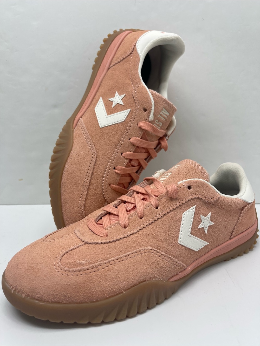 Converse WMNS All Star Low Top RUN STAR TRAINER OX FLAMINGO FADE/EGRET Sneakers - Picture 15 of 16